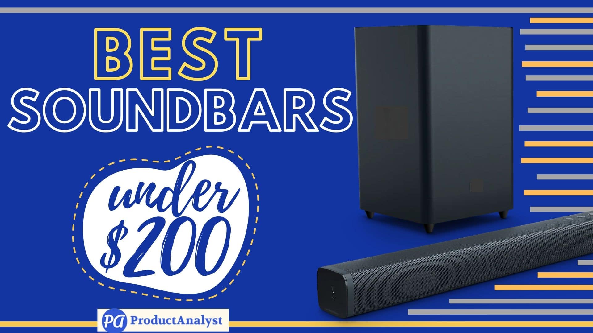 best tv soundbars under 200