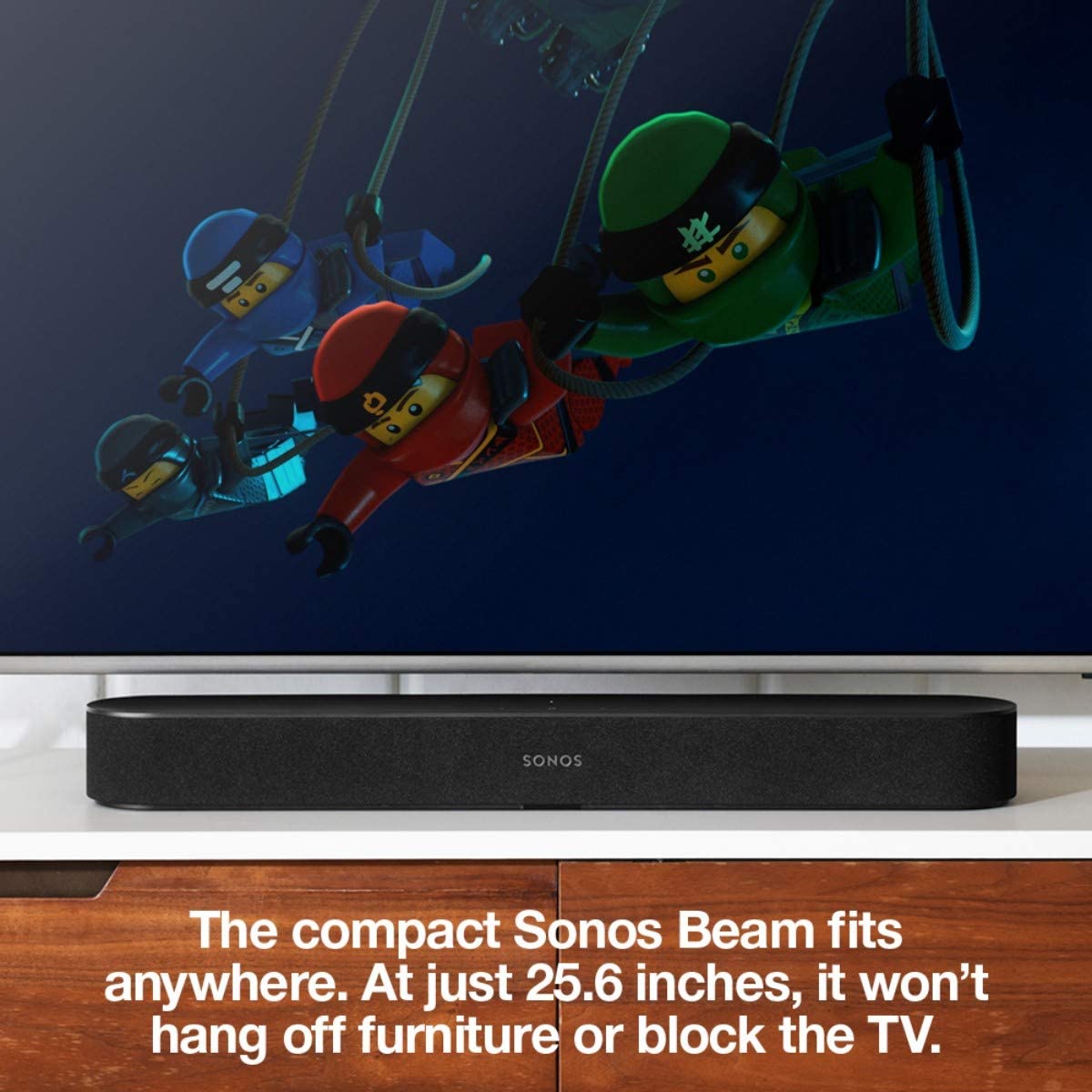 photo of a sonos beam in use