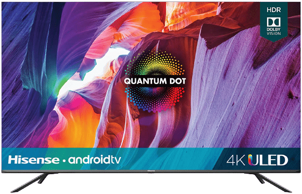 Hisense 55-Inch Class H8 Quantum Series Android 4K ULED Smart TV 
