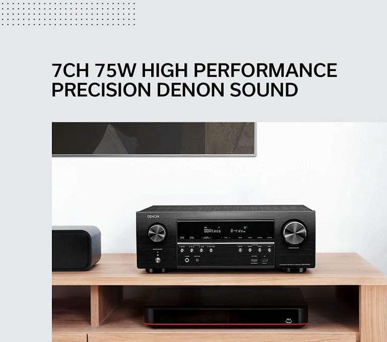 Denon AVR-S750H Receiver high performance precision denon sound