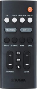 Yamaha SR-C20A remote control