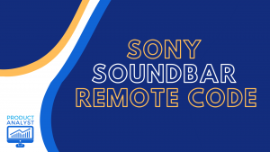 sony soundbar remote code