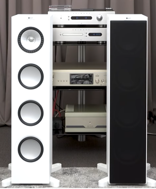 KEF Q750 with receivers