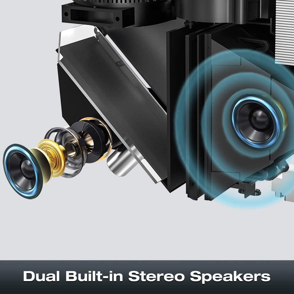 HOMPOW built-in speaker