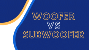 woofer vs subwoofer