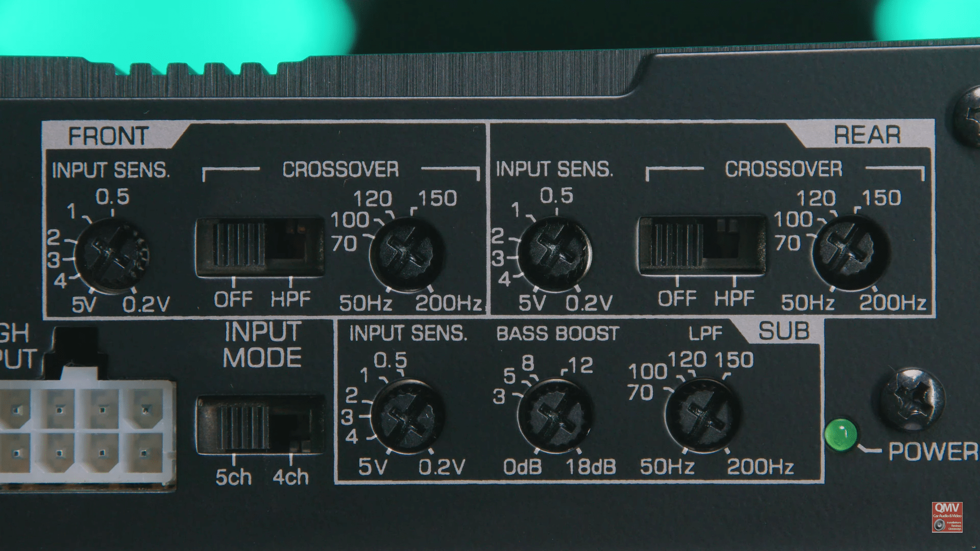 ports of the JVC KS-DR3005D receiver