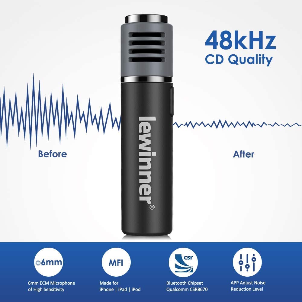 Lewinner Bluetooth Microphone sound quality