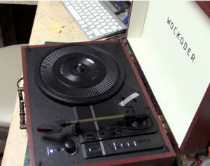 WOCKODER Turntable Record Player