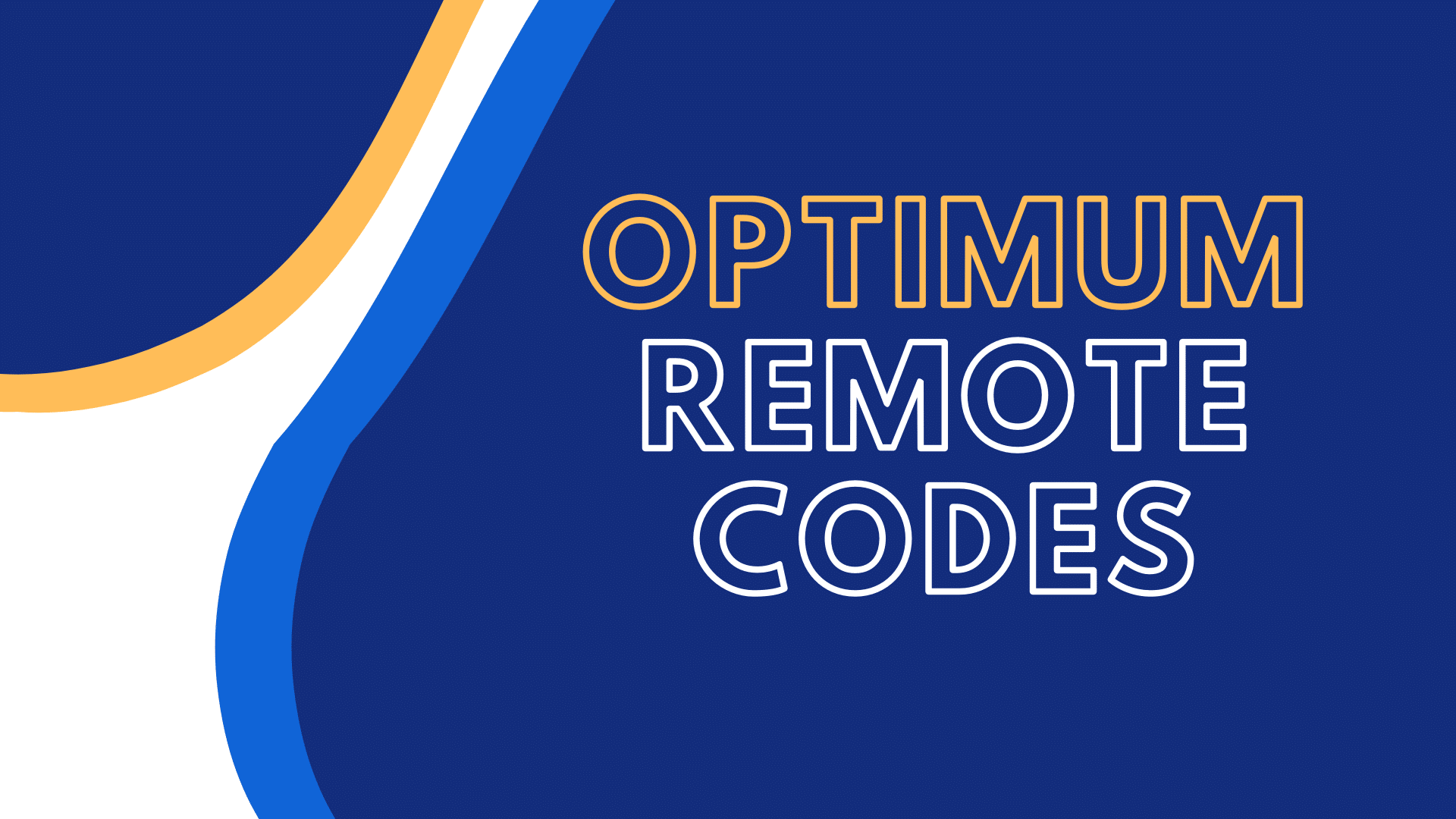 How to Program Optimum Remote Codes [2023] A StepbyStep Guide
