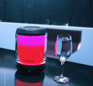 The iHome PLAYGLOW Bluetooth Rechargeable Speaker System