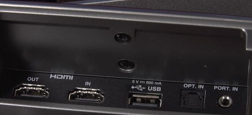LG NB4543 Soundbar HDMI ports