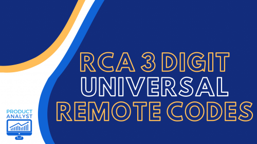 Programming RCA 3 Digit Universal Remote Codes