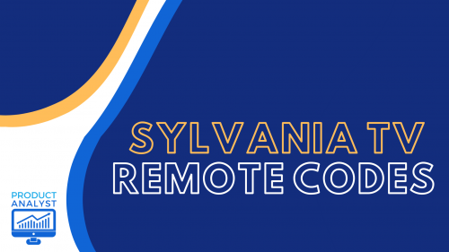 Programming Sylvania TV Remote Codes