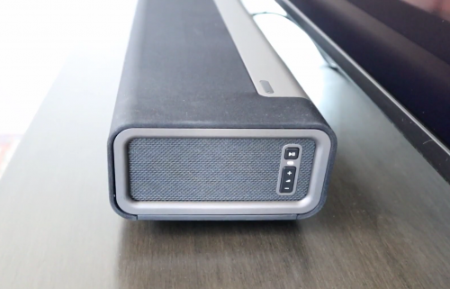 Side profile of the Sonos Playbar