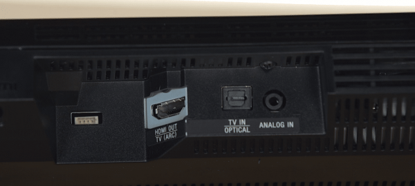 Sony HT-CT790 connectivity ports