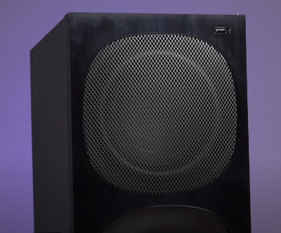 Sony HT-S40R subwoofer up close