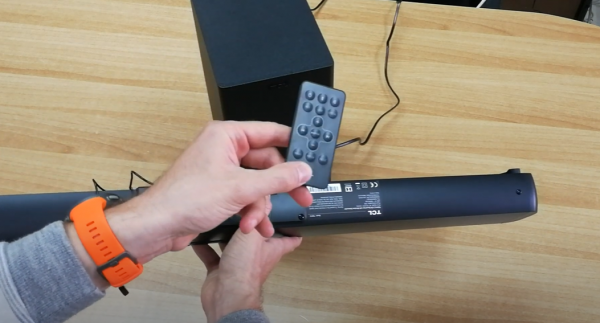 TCL Alto 7 remote control