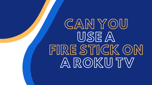 can you use a fire stick on a roku tv