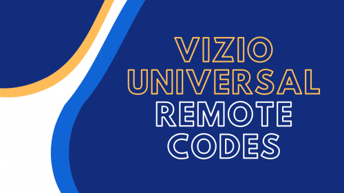 vizio universal remote codes