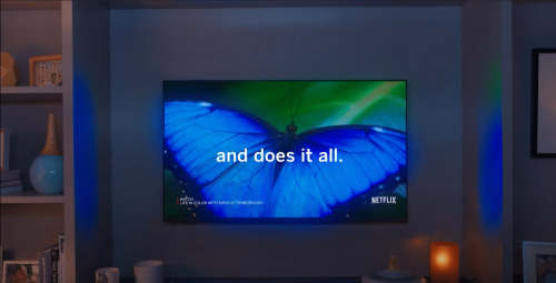 VIZIO D-Series 24-Inch mounted on the wall