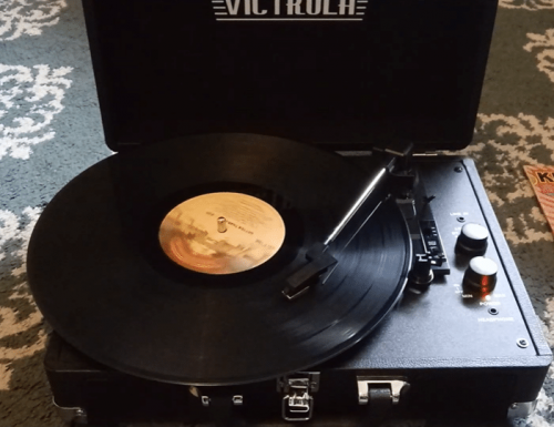 Victrola VSC-550BT-BK Portable Record Player