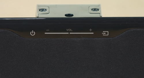 Volume controls of the Samsung HW-J355