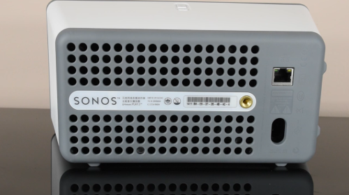 back panel of Sonos Play 3