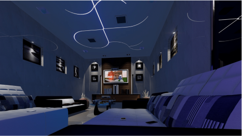 home theatre layout