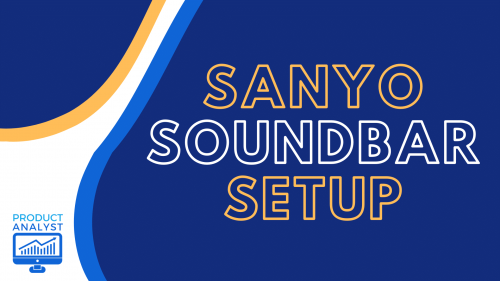 Sanyo Soundbar Setup