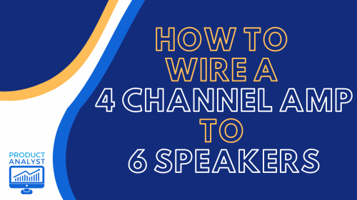 how to wire a 4 channel amp to 6 speakers